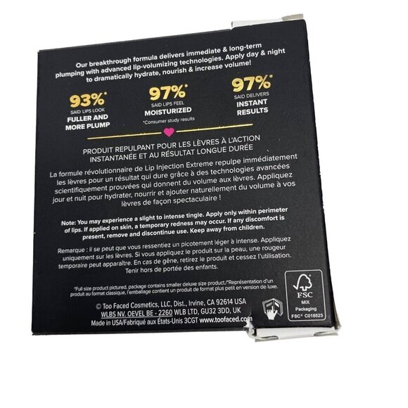 Too Faced 4 Piece Bundle Sample Travel Size Lips Mascara HangoverRx - Picture 3 of 9